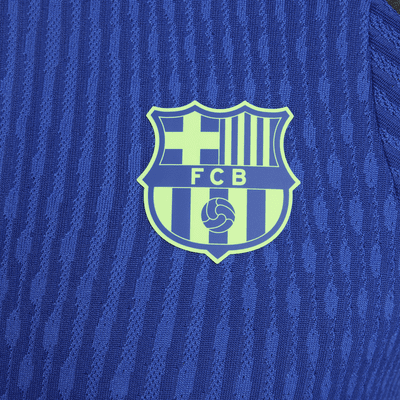 E Haut D Entra Nement De Foot En Maille Nike Dri Fit Adv Fc Barcelona